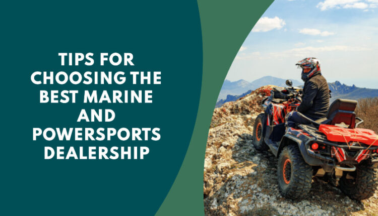 Marine and Powersports Dealership