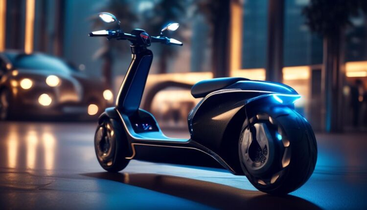 luxury electric scooter option