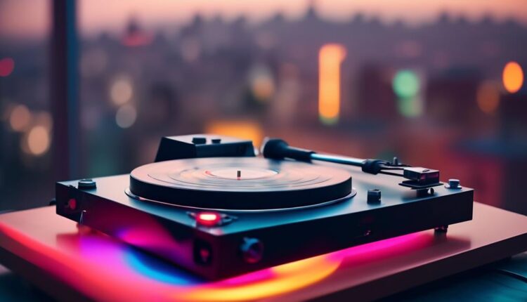 portable music revolutionized turntable
