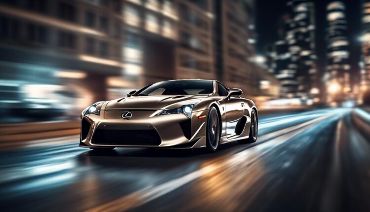speed and luxury in lexus