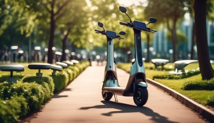trendy eco friendly scooters