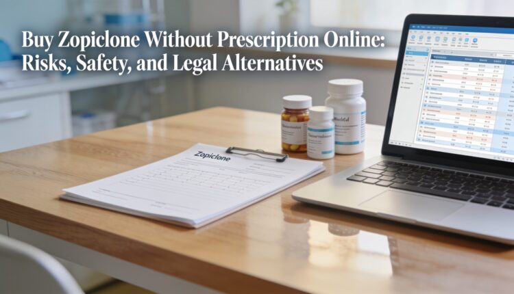 Buy Zopiclone Without Prescription Online - Risks - Safety - and Legal Alternatives